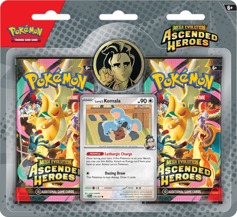 Pokemon | Ascended Heroes | 2 Pack Blister | Larry
