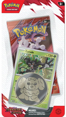 Pokemon | Destined Rivals | Checklane Blister | Zarude