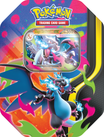 Pokemon | Mega Charizard Tin | Charizard X ex