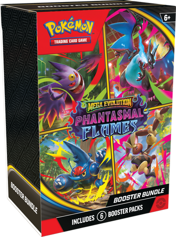 Pokemon | Mega Evolution | Phantasmal Flames | Booster Bundle