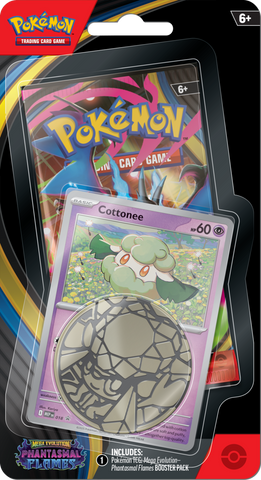 Pokemon | Mega Evolution | Phantasmal Flames | Checklane Blister | Cottonee