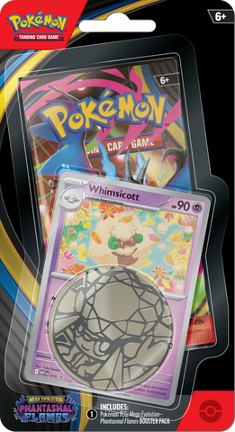 Pokemon | Mega Evolution | Phantasmal Flames | Checklane Blister | Whimsicott