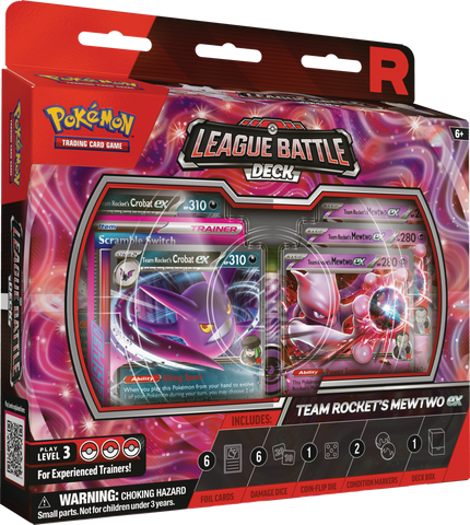 Pokemon | League Battle Deck | Team Rockets Mewtwo EX