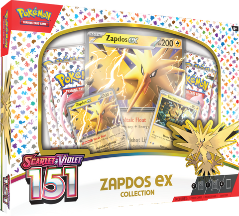 Pokemon | 151 | Zapdos EX Collection