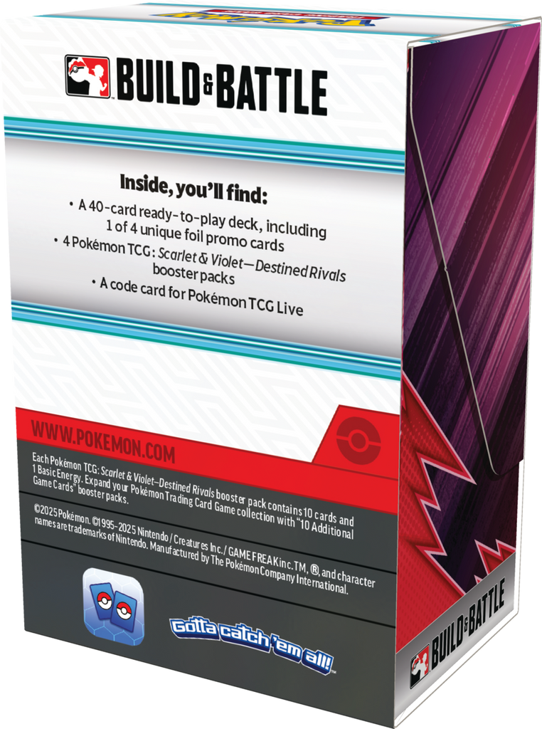 Pokemon | Destined Rivals | Build & Battle Box – SP Shop