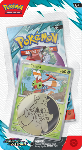 Pokemon | Journey Together | Checklane Blister | Yanma