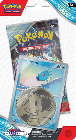 Pokemon | Stellar Crown | Checklane Blister | Horsea