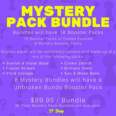 Mystery 18 Booster Pack Bundle