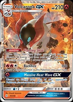 Cosmic Eclipse - 35/236 - Volcarona GX