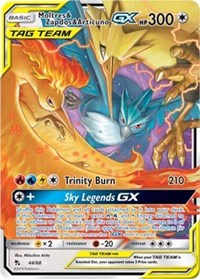 Hidden Fates  - 44/68 - Moltres & Zapdos & Articuno GX