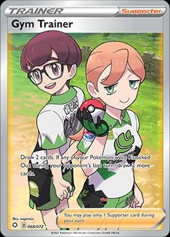 Shining Fates -68/72 - Gym Trainer Full Art