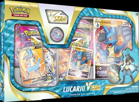 Pokemon Lucario VSTAR Premium Collection Box