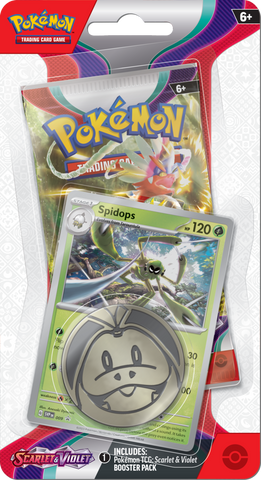 Pokemon | Scarlet & Violet | Checklane Blister | Spidops