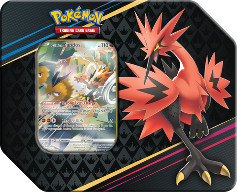 Pokemon | Crown Zenith | Collection Tin | Galarian Zapdos