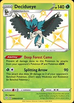 Shining Fates -SV003/SV122 - Decidueye