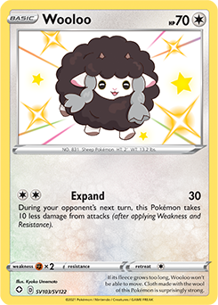 Shining Fates -SV103/SV122 - Wooloo