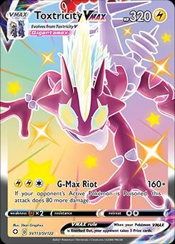 Shining Fates -SV113/SV122 - Toxtricity Vmax