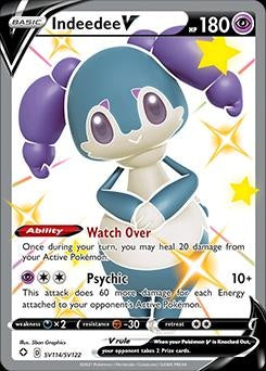 Shining Fates -SV114/SV122 - Indeedee V