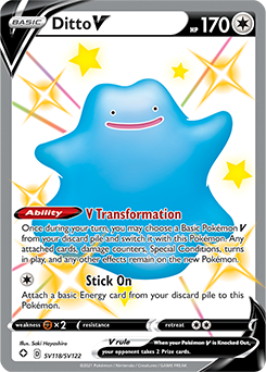 Shining Fates -SV118/SV122 - Ditto V