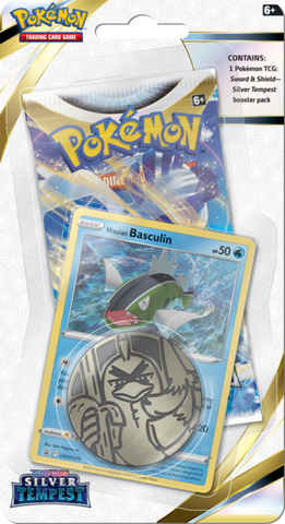 Pokemon | Silver Tempest | Checklane Blister | Basculin