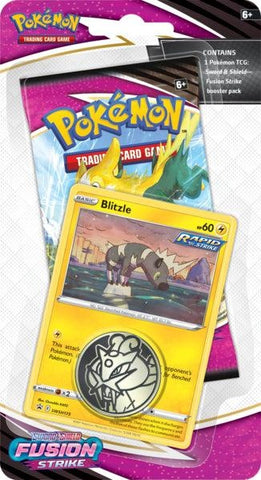 Pokemon - Fusion Strike - Checklane Blister - Blitzle