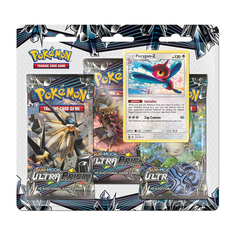Pokemon - Ultra Prism 3 Pack Blister - Porygon-Z