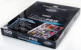 Ultra Pro Binder Pages 9 Pockets Platinum Series 100ct