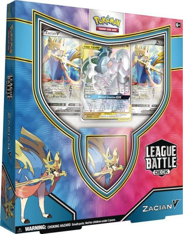 Pokemon Zacian V League Battle Deck